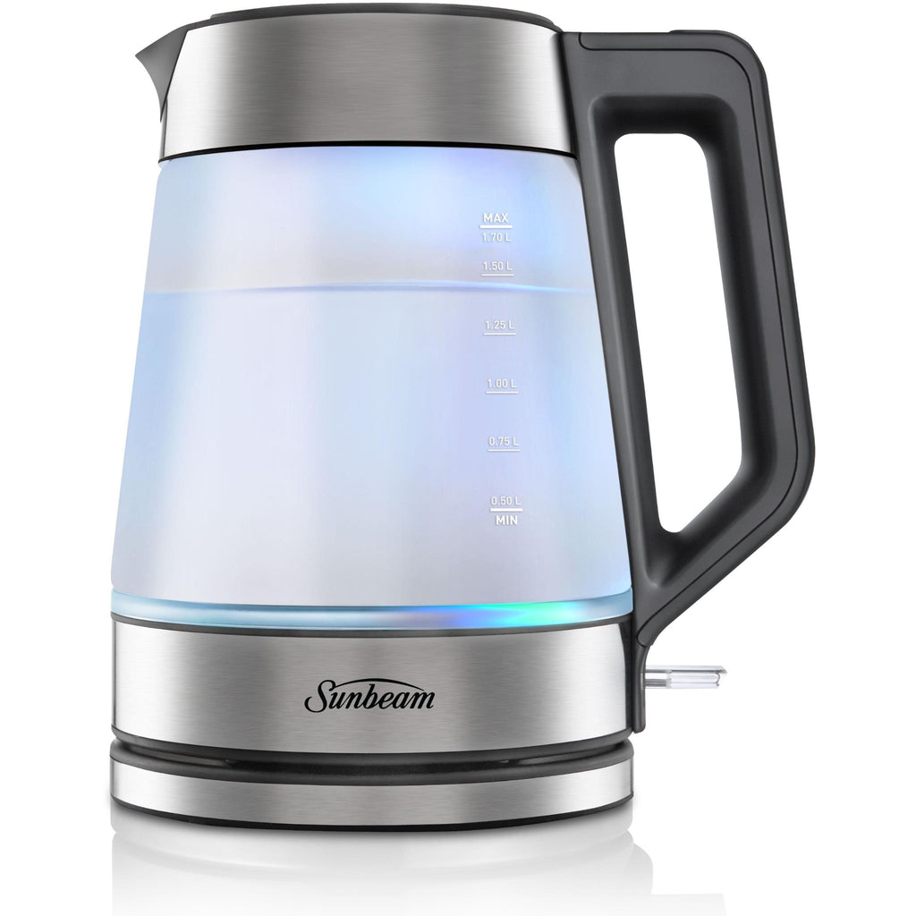 Sunbeam KE6200 Morning Frost Glass Kettle JB HiFi