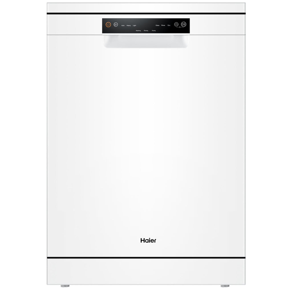 Haier HDW13V1W1 13-Place Setting Freestanding Dishwasher (White)