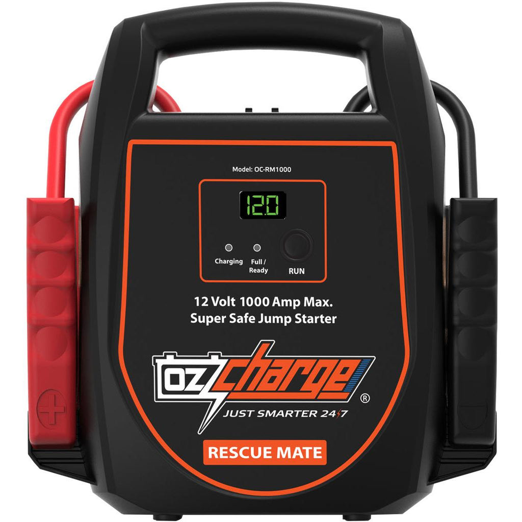OzCharge Rescue Mate 12V 1000 Amp Batteryless Jump Starter JB HiFi