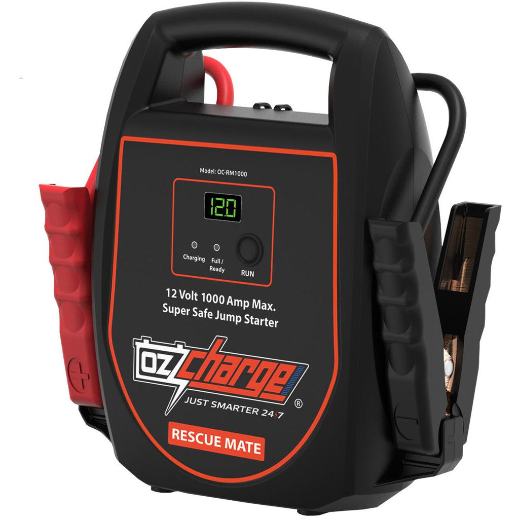 OzCharge Rescue Mate 12V 1000 Amp Batteryless Jump Starter JB HiFi