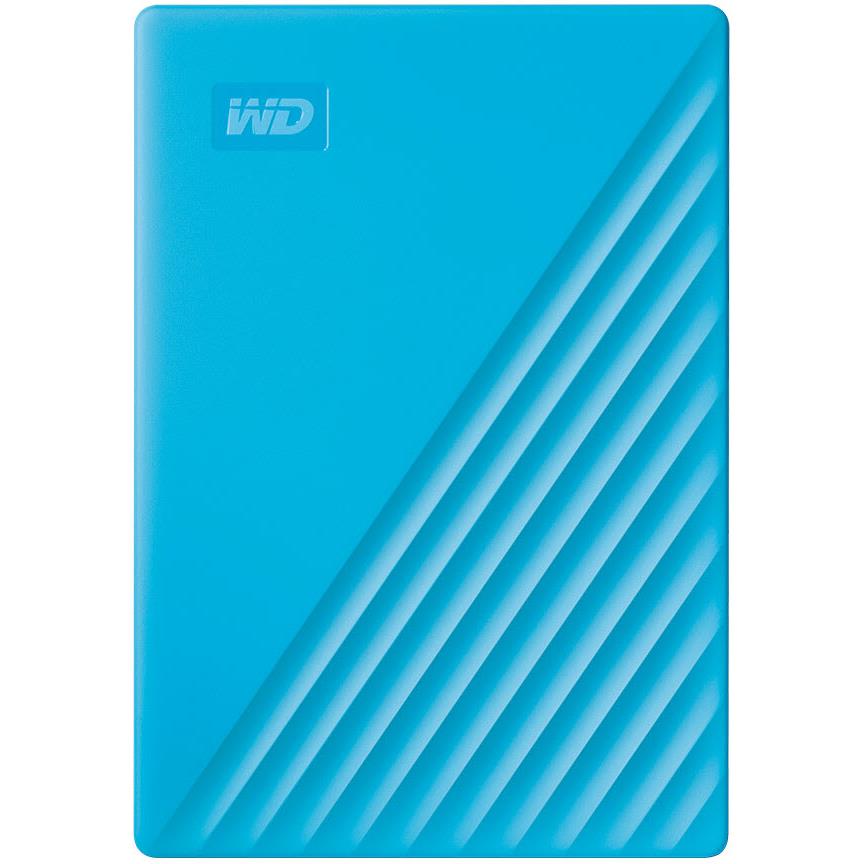 WD My Passport 4TB Portable Hard Drive USB 3.0 [2019] (Blue) - JB