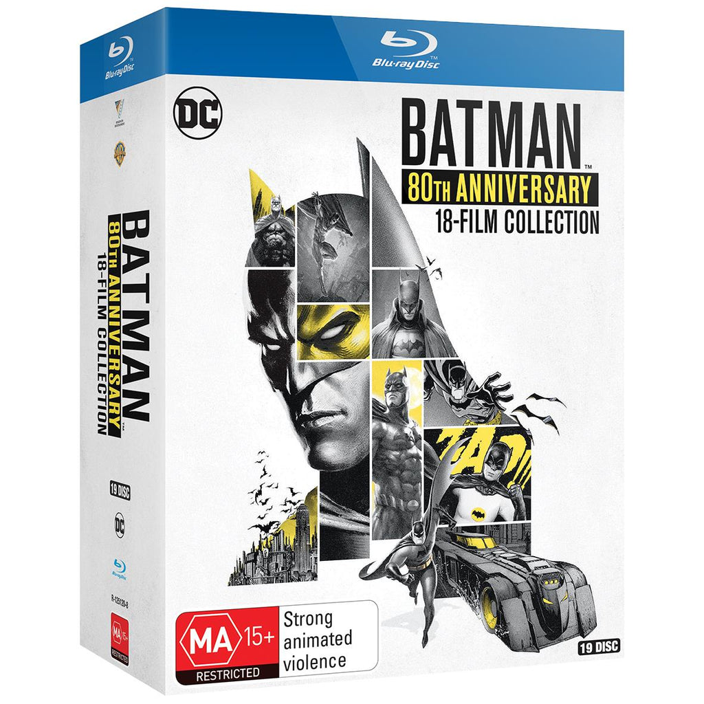 BATMAN 80th ANNIVERSARY DVD 18作品収録 Batman: 80th Anniversary 18-Film Collection DVD - Action TV