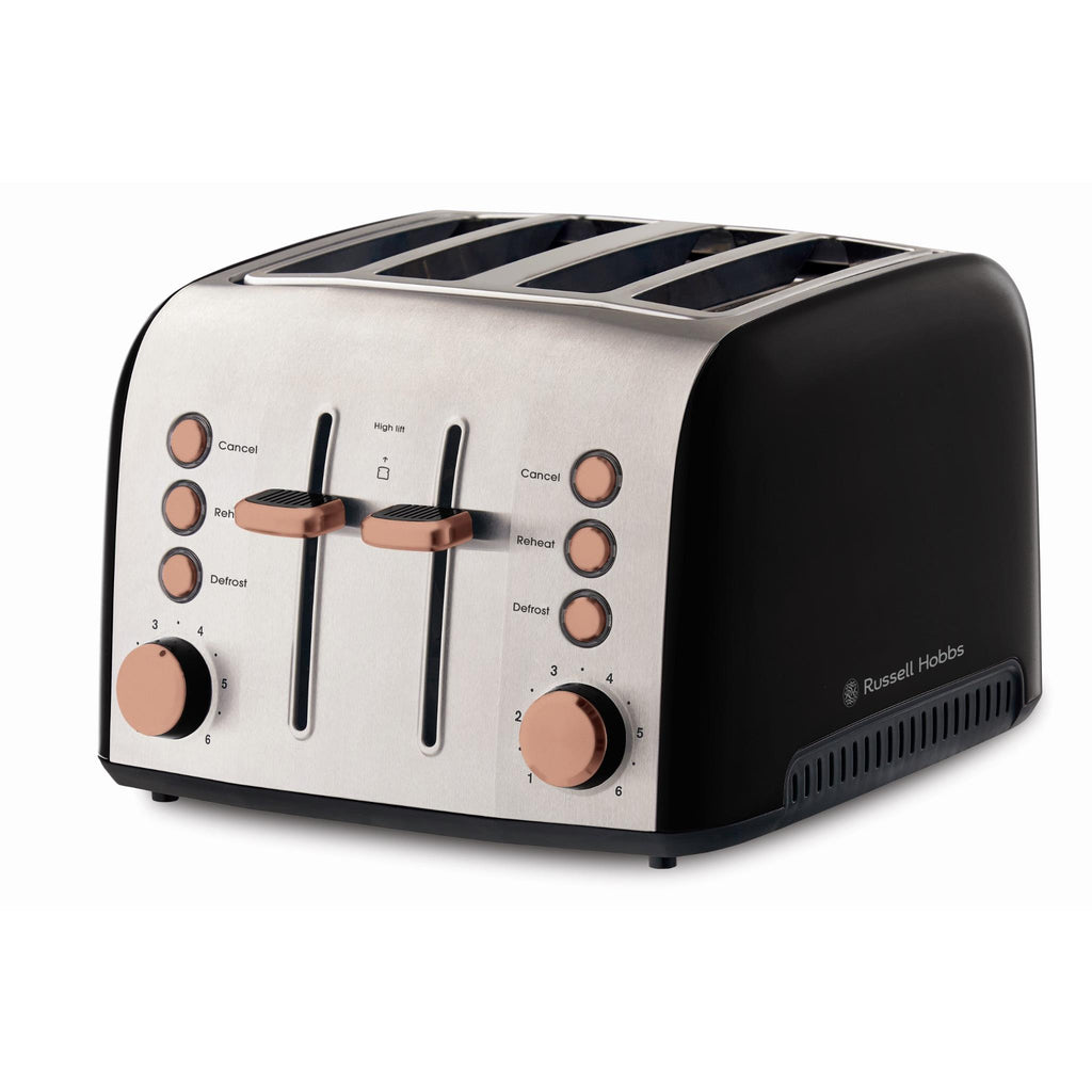 Russell Hobbs Brooklyn 4 Slice Toaster (Copper) JB HiFi