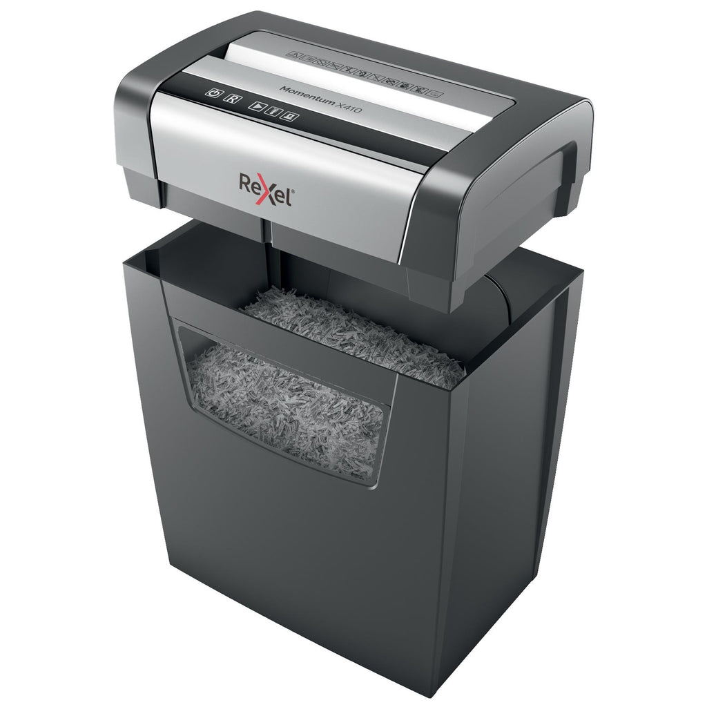 Rexel Momentum X410 23L Cross Shredder JB HiFi