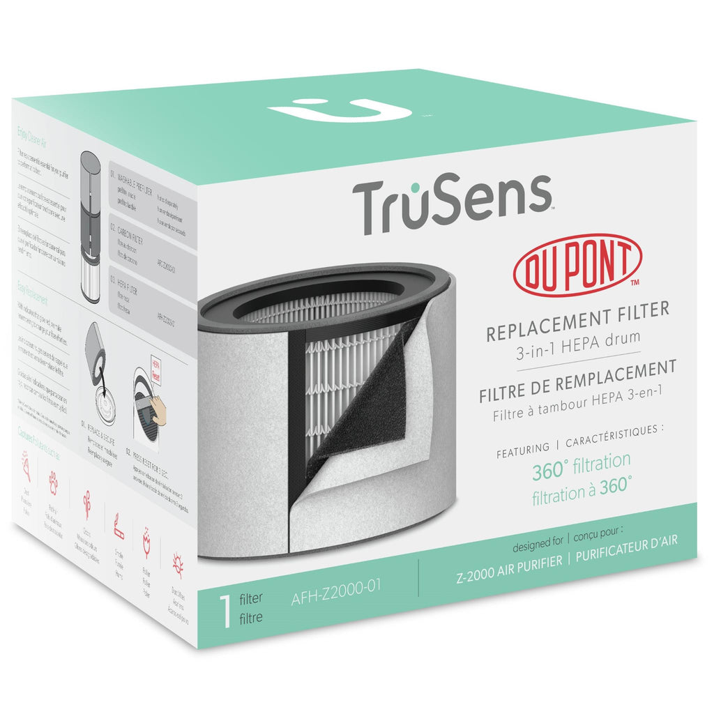 TruSens HEPA 3in1 Combination Filter for Z2000 Air Purifier JB HiFi