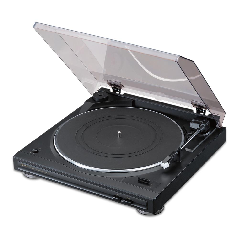 Denon DP29FA Mini Fully Automatic Turntable (Black) JB HiFi