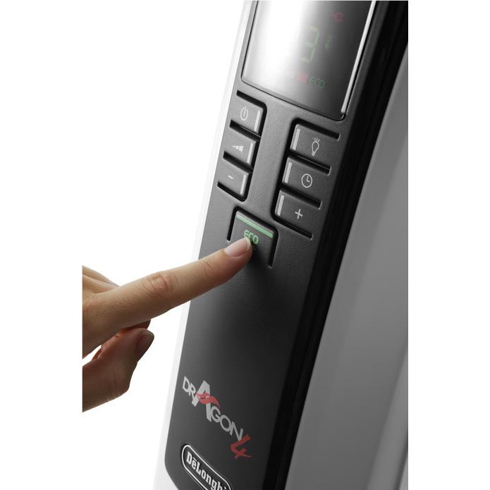 DeLonghi TRD41500ET 1500W Dragon 4 Oil Column Heater with Electronic Timer  - JB Hi-Fi