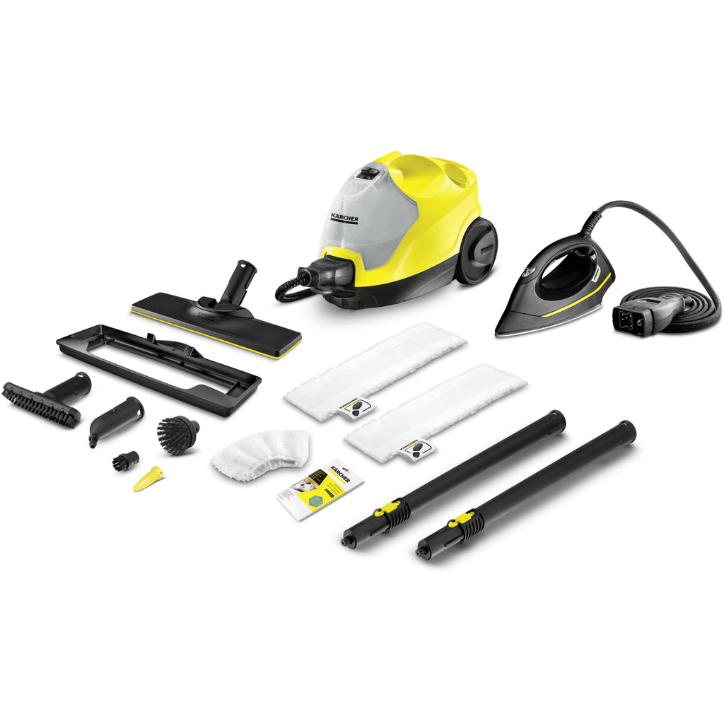 Karcher SC 4 Steam Cleaner + Steam Iron Premium Easy Fix Kit JB HiFi