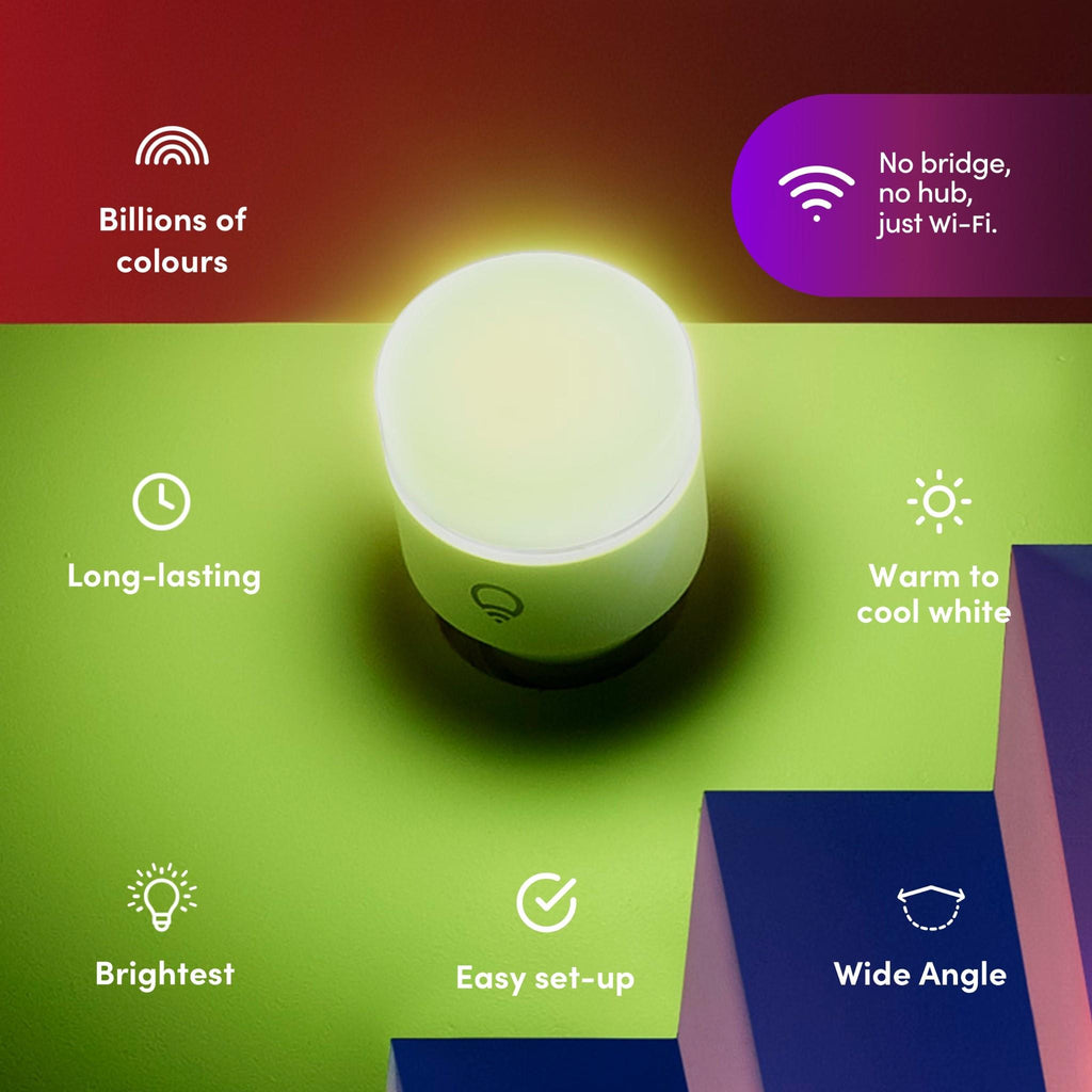 LIFX Colour A60 1200lm E27 Smart Bulb JB HiFi