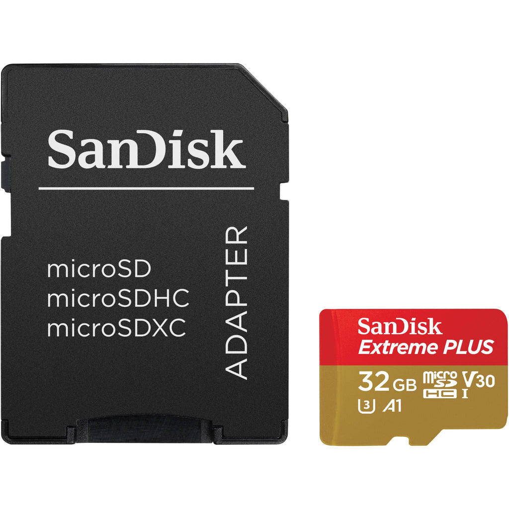 Sandisk Extreme Plus micro SDHC 32GB Memory Card JB HiFi