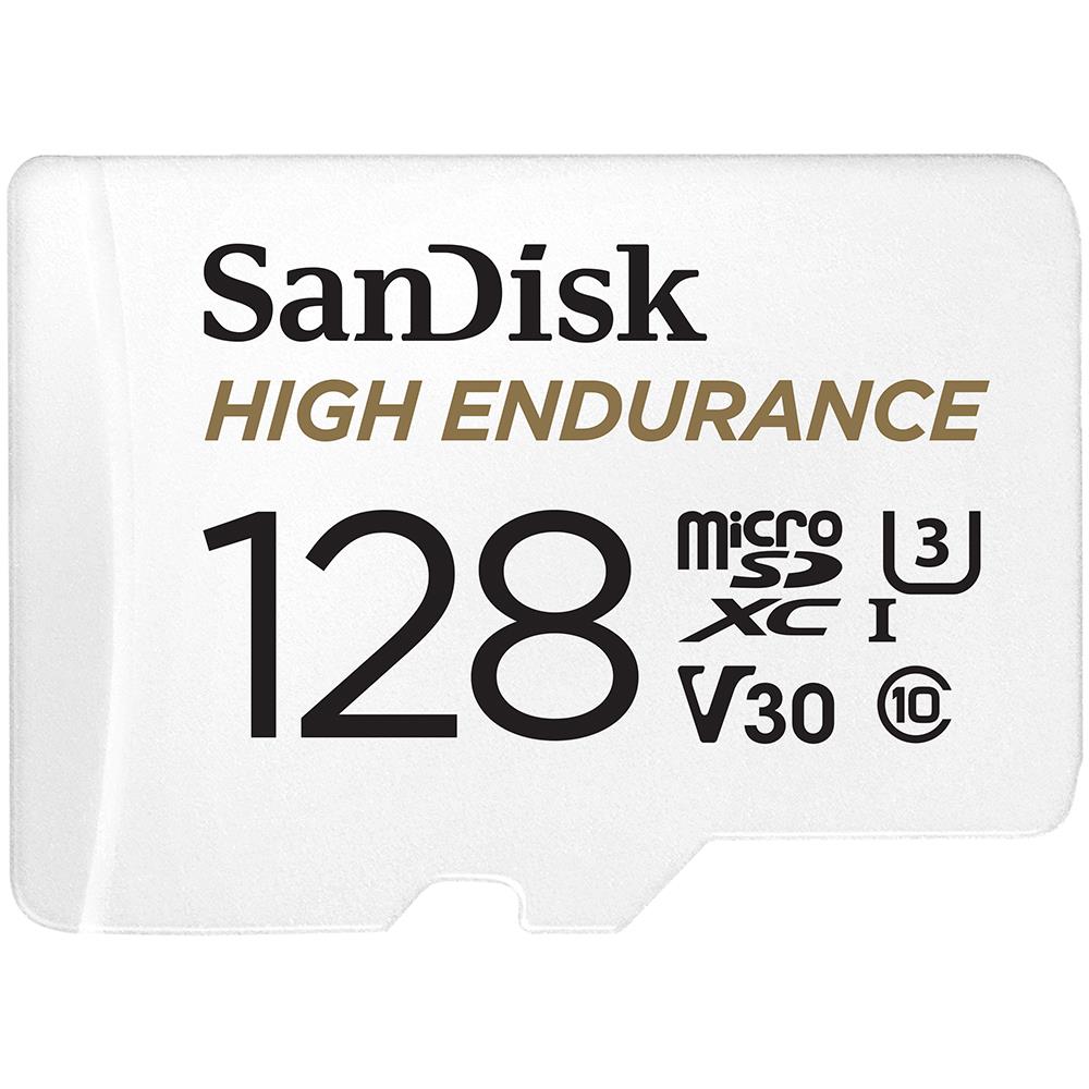 SanDisk High Endurance MicroSDXC 128GB Memory Card JB Hi-Fi