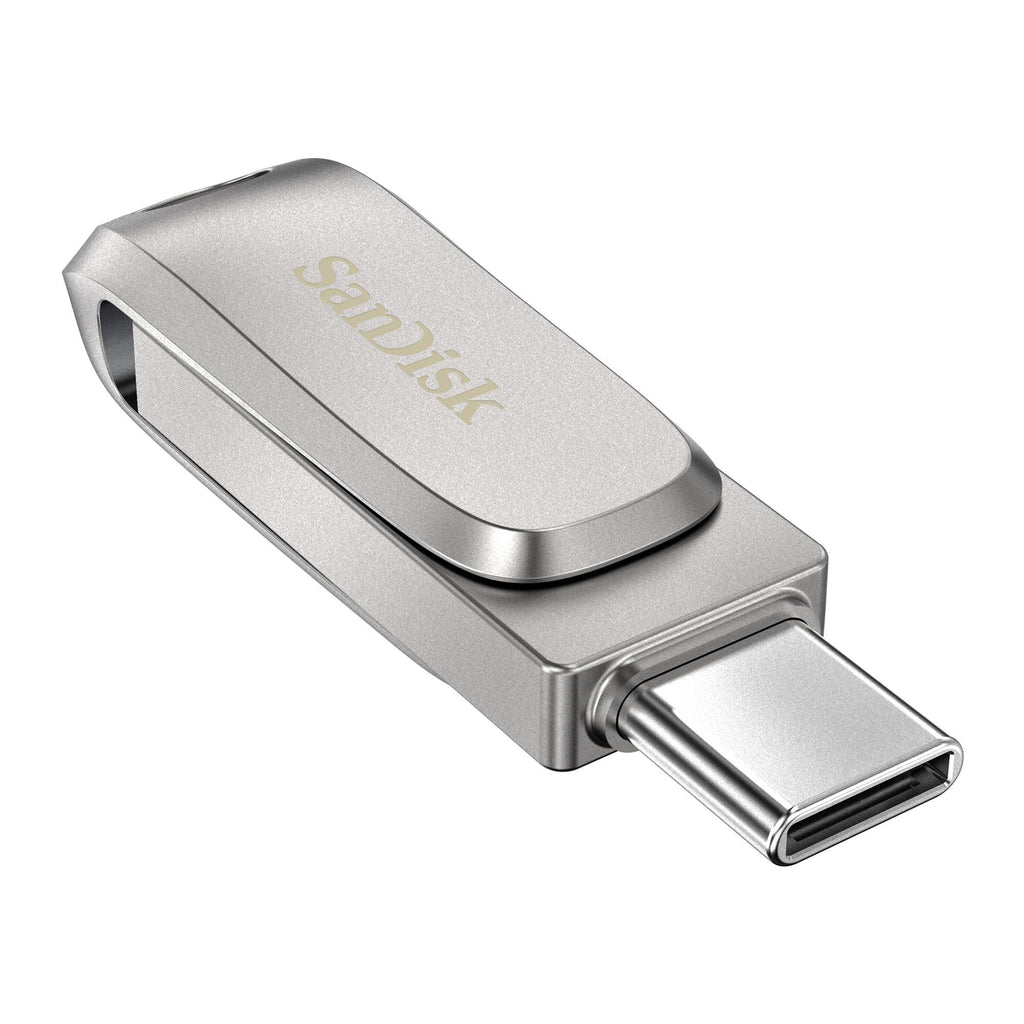 SanDisk Ultra Dual Drive Luxe USB TypeC Flash Drive (256GB) JB HiFi