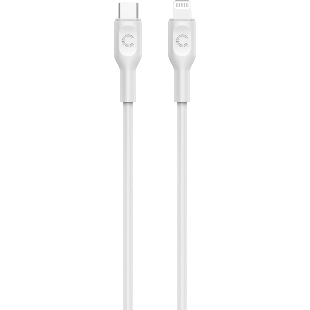Charge & Connect Lightning to USBC Cable 2.2m (White) JB HiFi