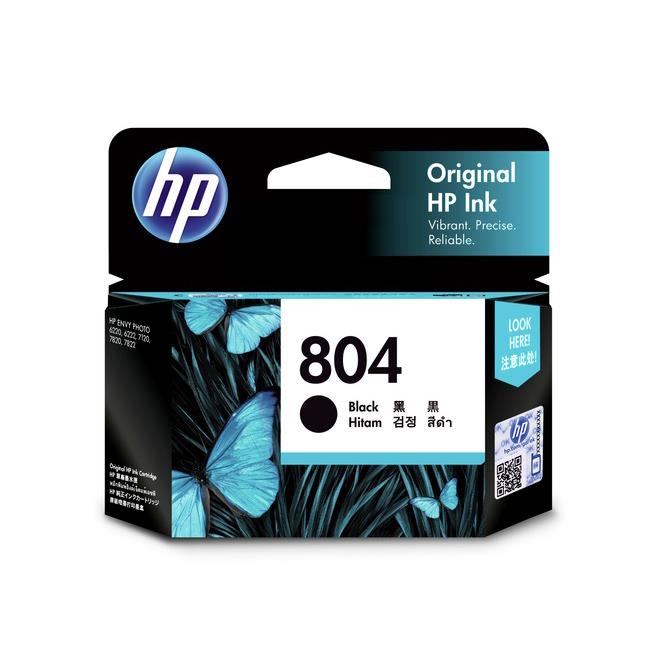 HP 804 Black Original Ink Cartridge - JB Hi-Fi