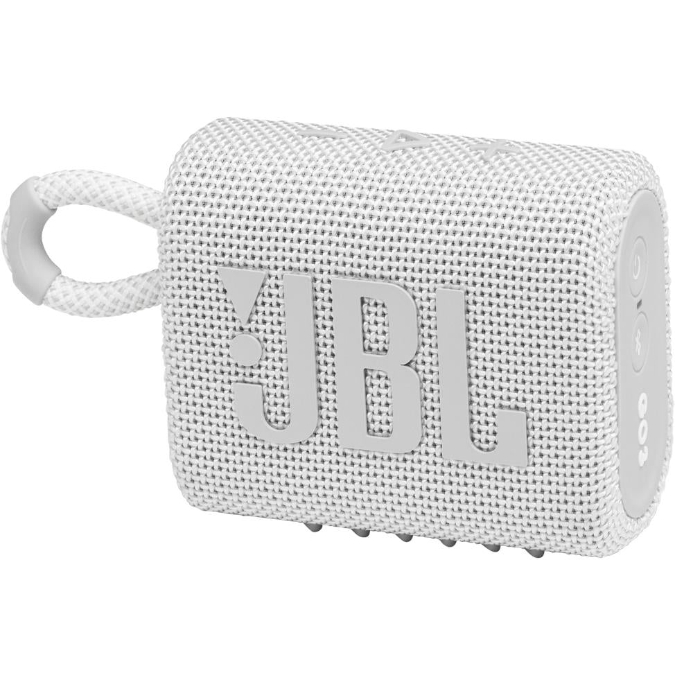 JBL Go 3: Portable Speaker with Bluetooth, Built-in Battery, Waterproof and  Dustproof Feature - Black