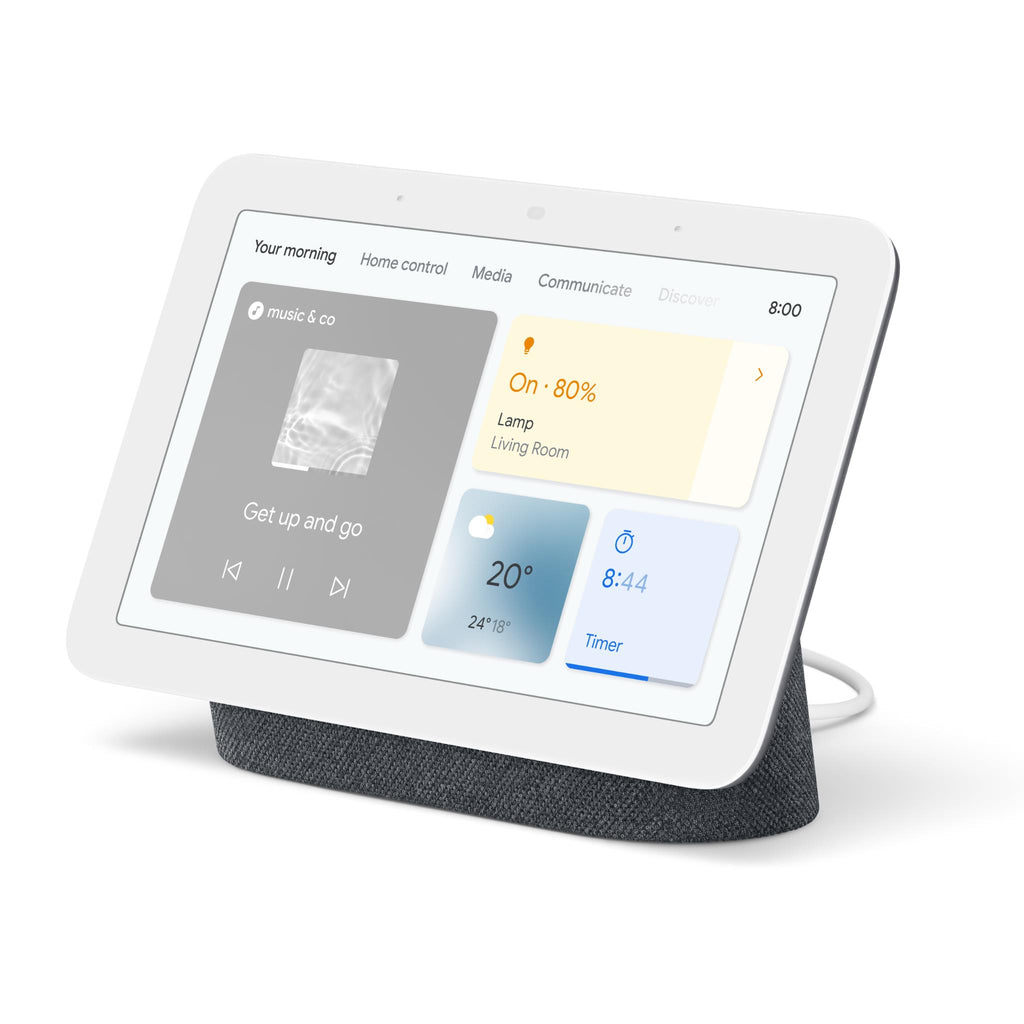 Google Nest Hub 2nd Gen Smart Home Display (Charcoal) JB Hi-Fi