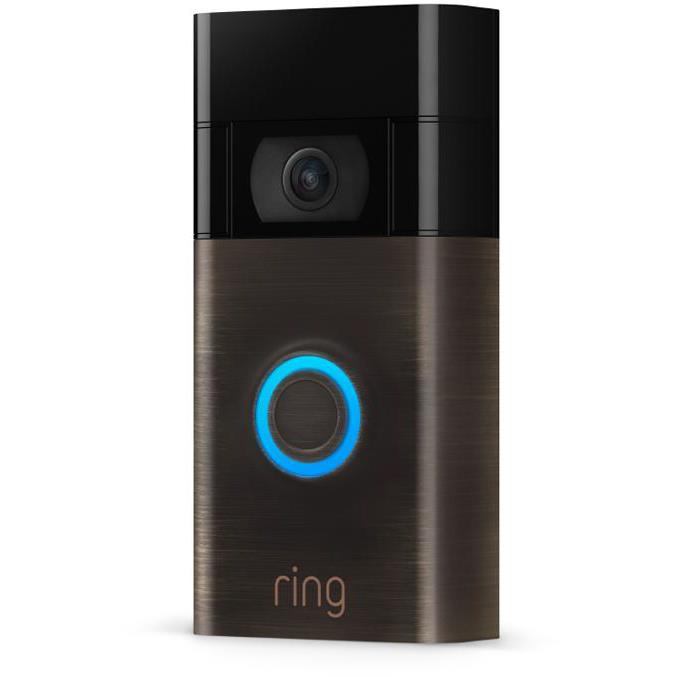 Ring Video Doorbell [Gen 2](Venetian Bronze) - JB Hi-Fi
