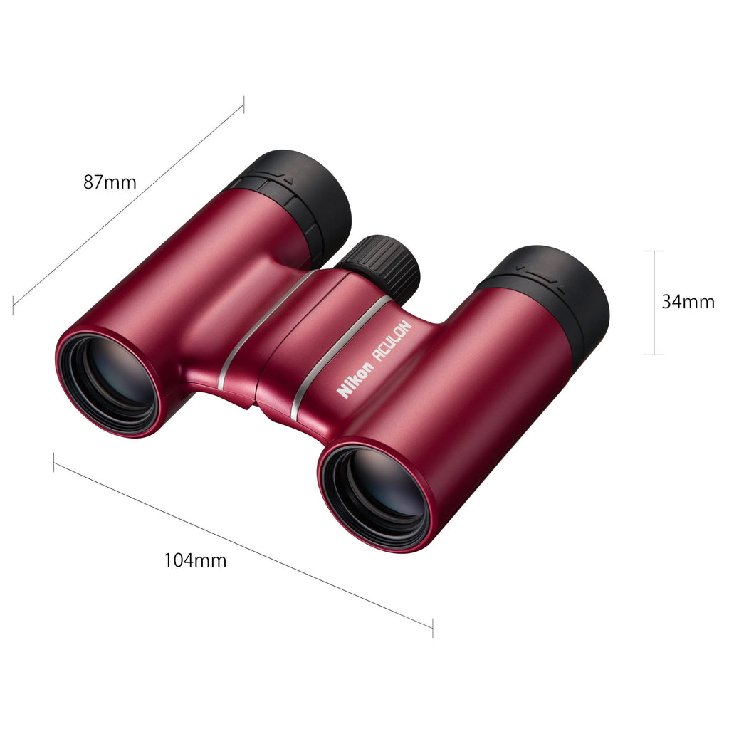 Nikon ACULON T02 8X21 Binoculars (Red) JB HiFi