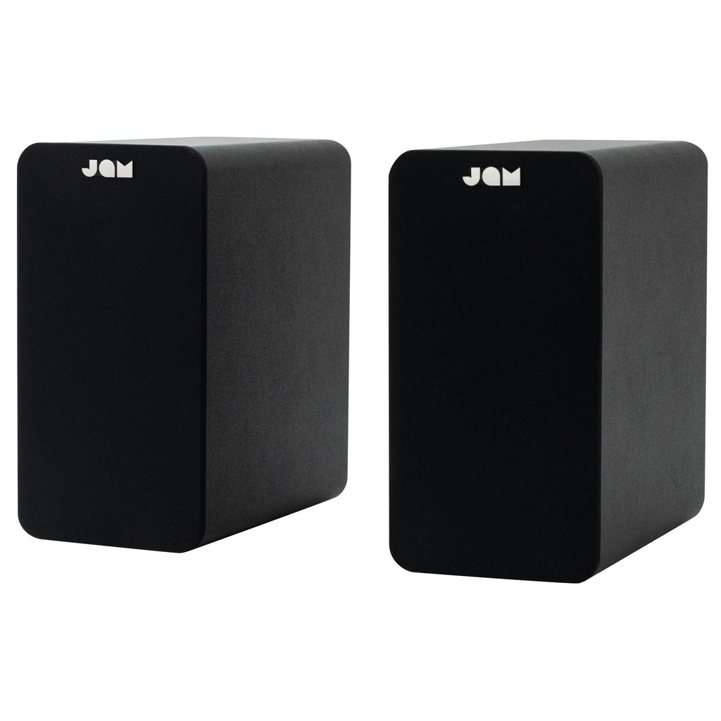 Jam Bookshelf Bluetooth Speakers (Black) JB HiFi