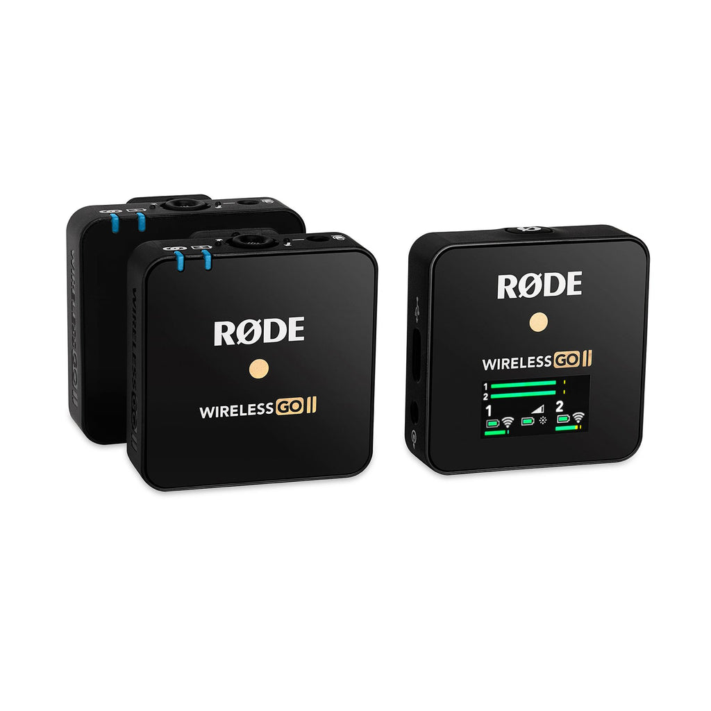 Rode Wireless GO II Dual Channel Wireless Microphone System JB HiFi