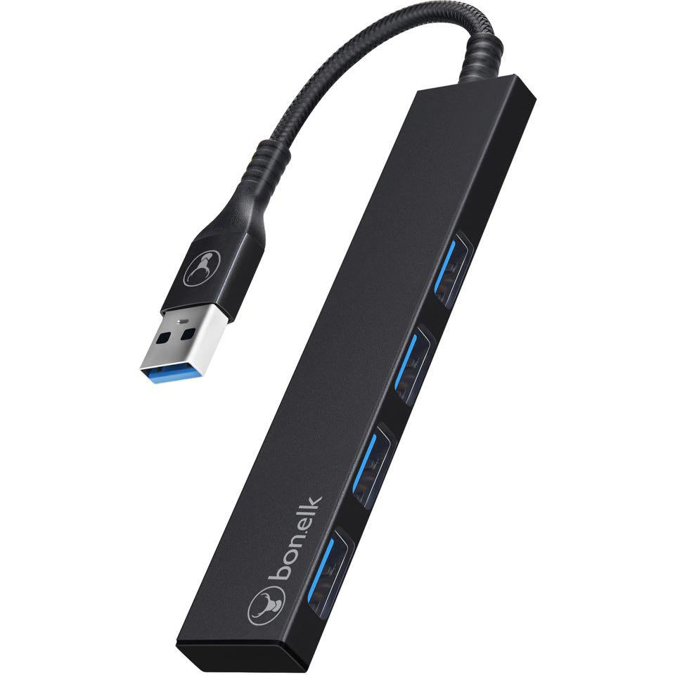 Bonelk Slim 4 Port USB-A 3.0 Hub JB Hi-Fi