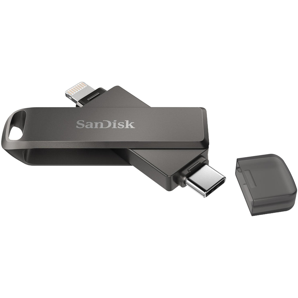 SanDisk iXpand Lightning and USB TypeC Flash Drive (256GB) JB HiFi