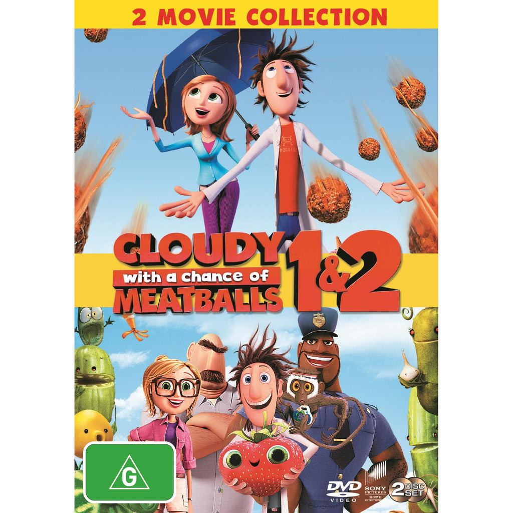 Cloudy With A Chance Of Meatballs 1 & 2 JB HiFi