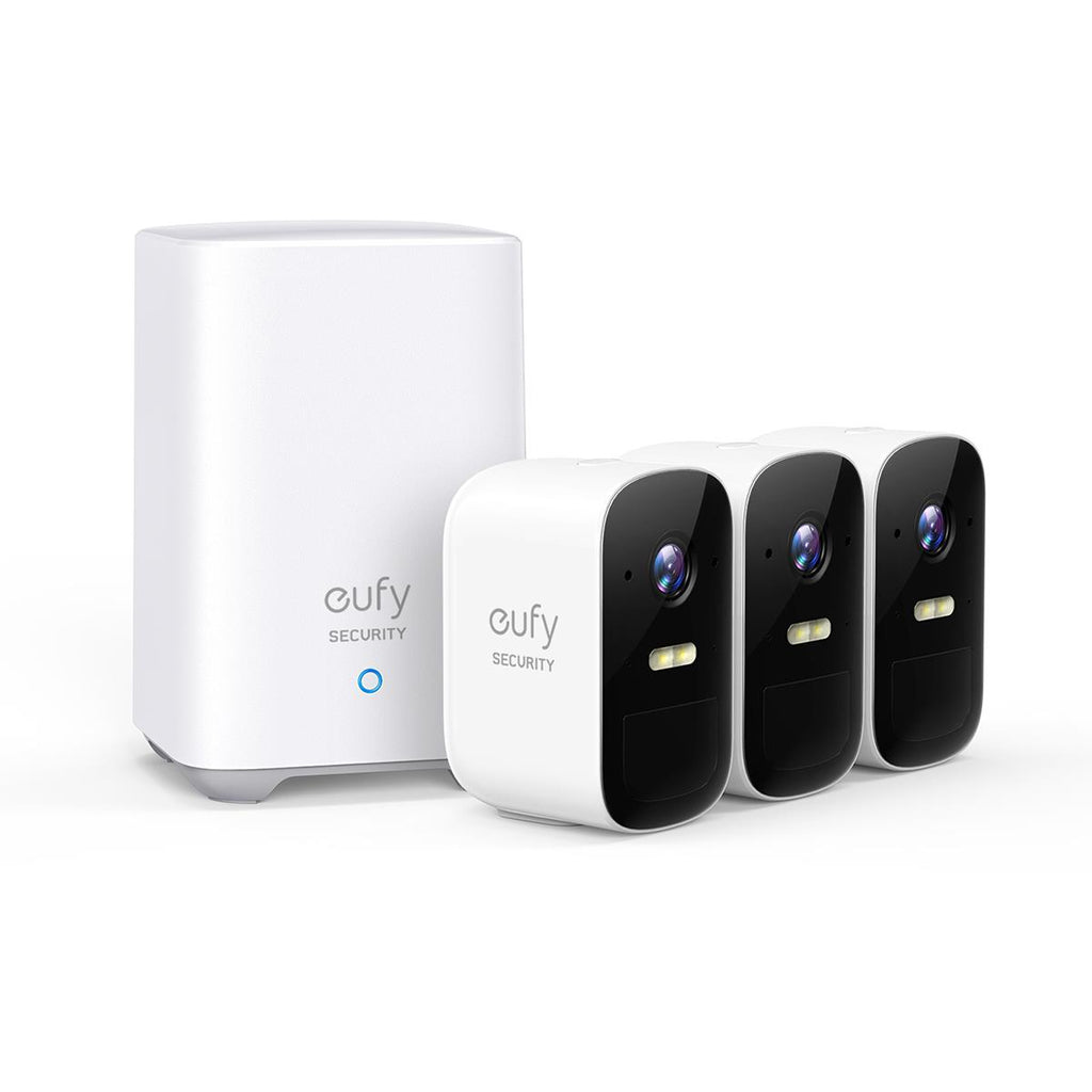 eufy Security eufyCam 2C Pro 2K Wireless Home Security System (3 Pack ...