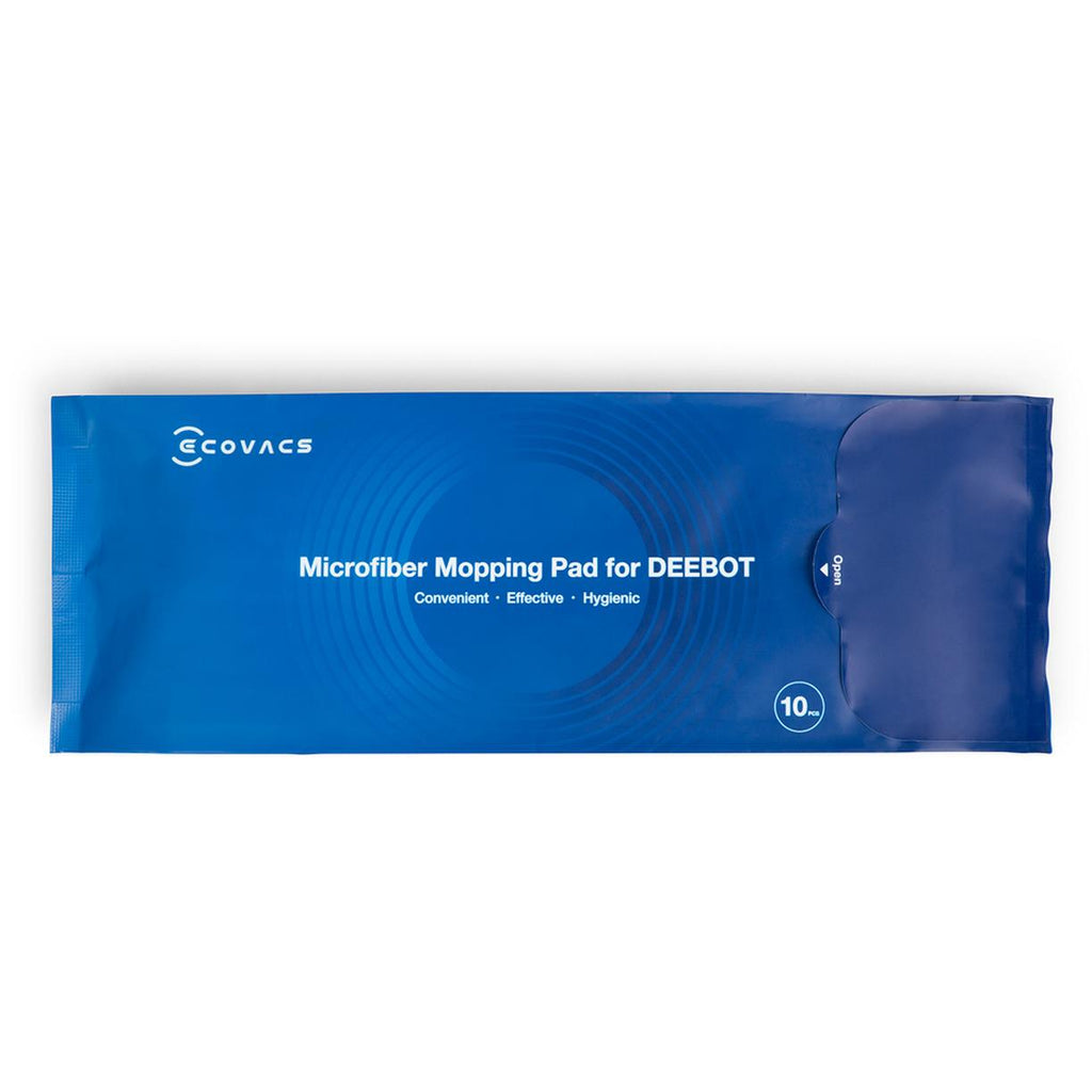 ECOVACS T9+/N8 PRO/ X1 PLUS Microfibre Mopping Pad (10 Pack) JB HiFi