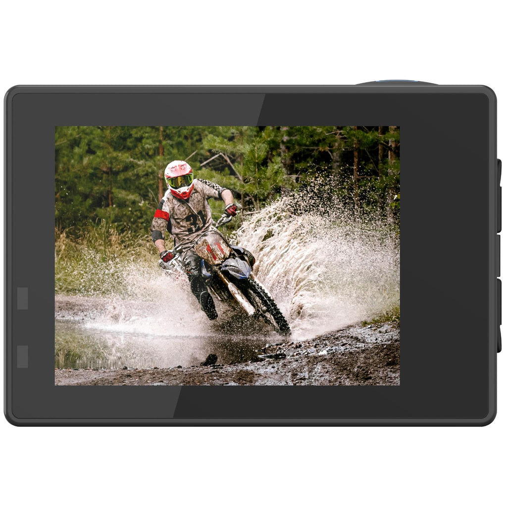 Hirobe  Zero-X ZX-30 4K UHD Action Camera with Touch Screen & Wi-Fi - JB Hi-Fi