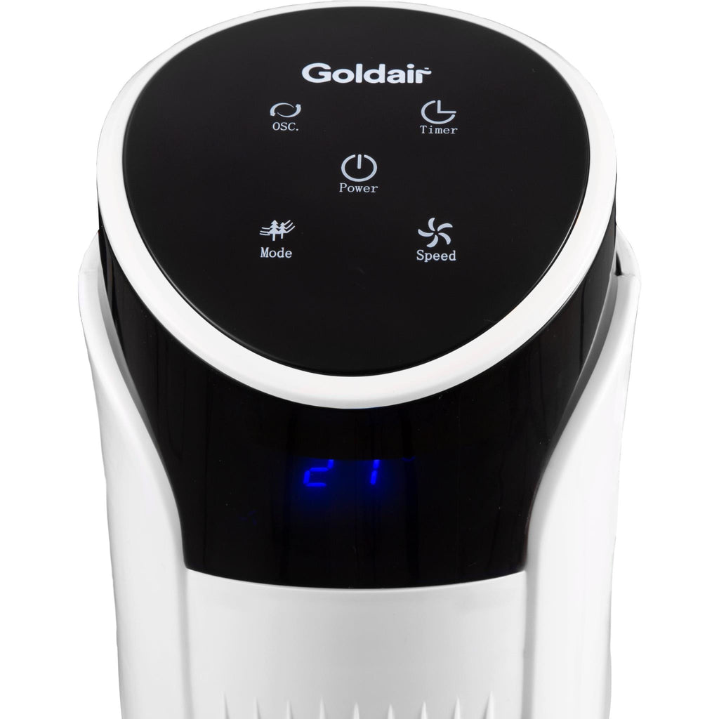 Goldair Smart WiFi 84cm Electronic Tower Fan JB HiFi
