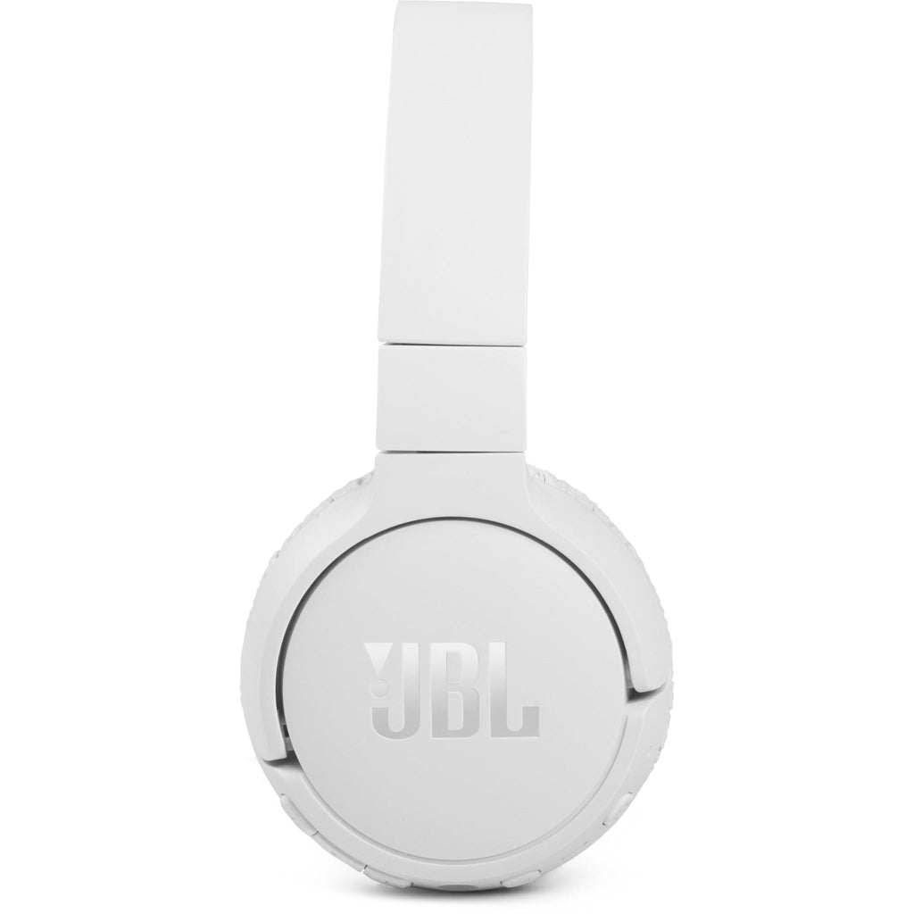 JBL Tune 660 Wireless Noise Cancelling OnEar Headphones (White) JB HiFi