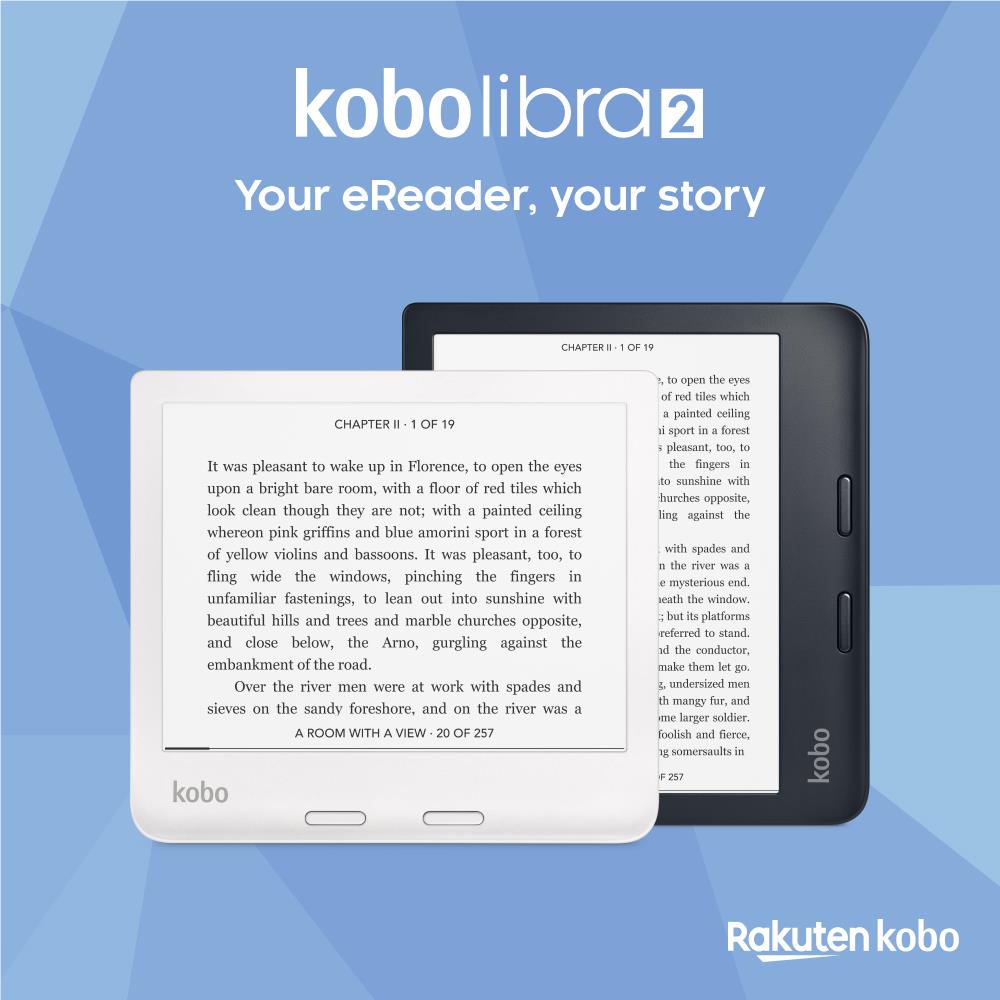 Kobo Libra 2 eReader (Black) - JB Hi-Fi