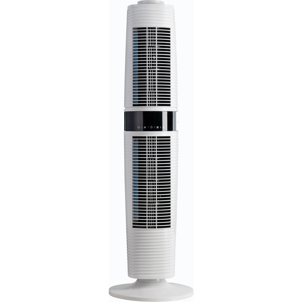 De'Longhi 360° Dual Oscillating White Tower Fan JB HiFi