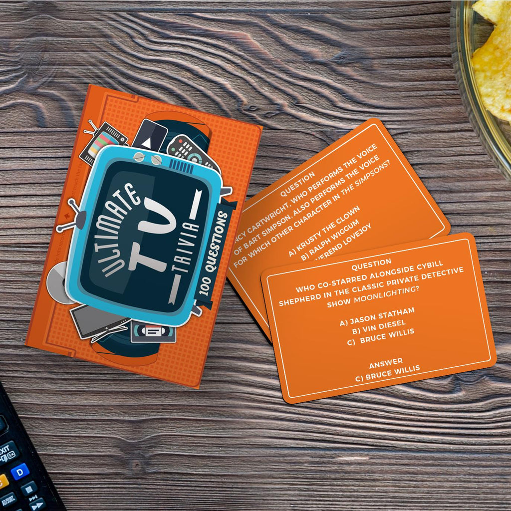 Ultimate TV Trivia Card Game JB HiFi