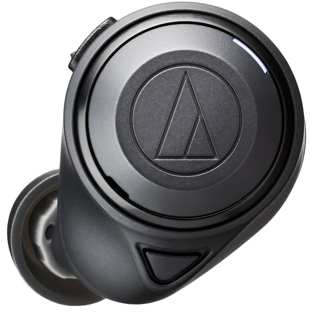 AudioTechnica ATHCKS50TW Truly Wireless InEar Headphones (Black