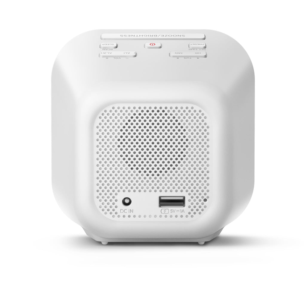 Philips Alarm Clock with USB Charging JB HiFi