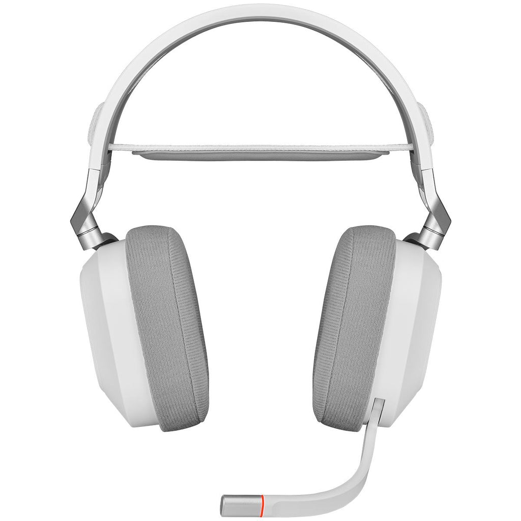 Corsair HS80 RGB Premium Wireless Gaming Headset (White) JB Hi-Fi