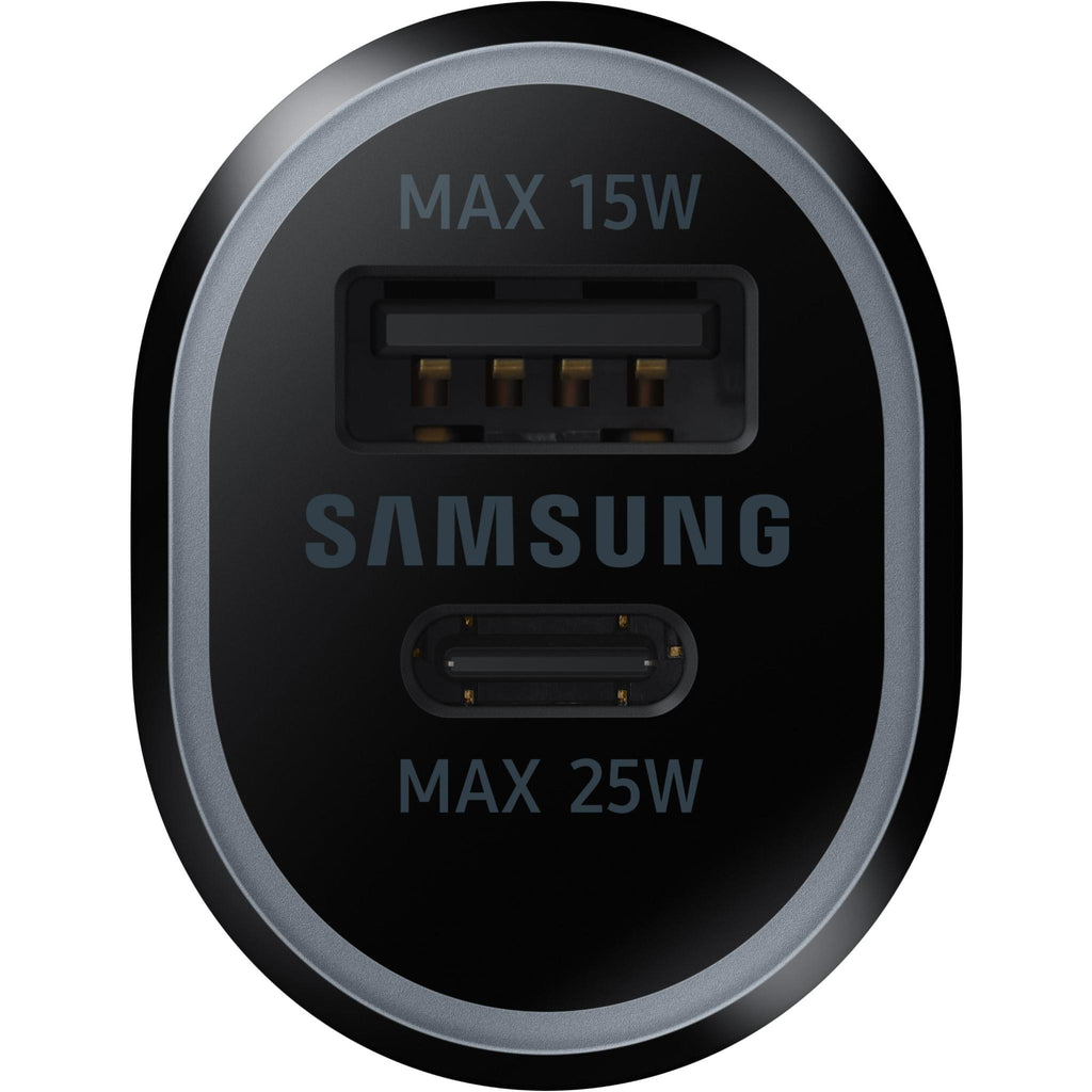 Samsung 40W Dual Port USBC & USBA Car Charger JB HiFi