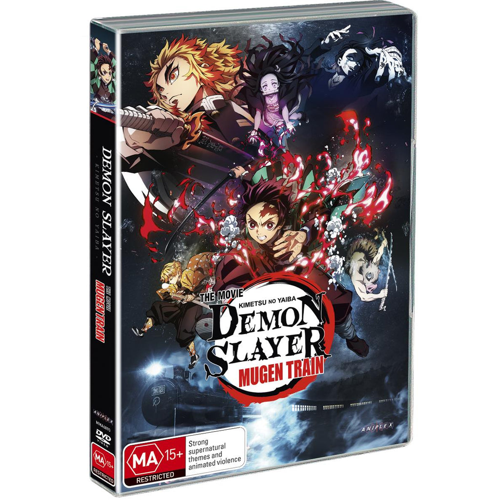 Anime Dvd Dvd Watch Demon Slayer Mugen Train English Dub Demon