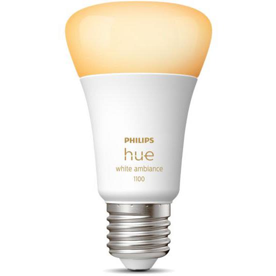 Philips Hue E27 A60 White Ambiance Bluetooth Bulb [2022] - JB Hi-Fi