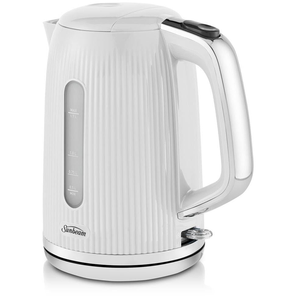 Sunbeam Brightside Collection 1.7L Kettle (White) JB HiFi
