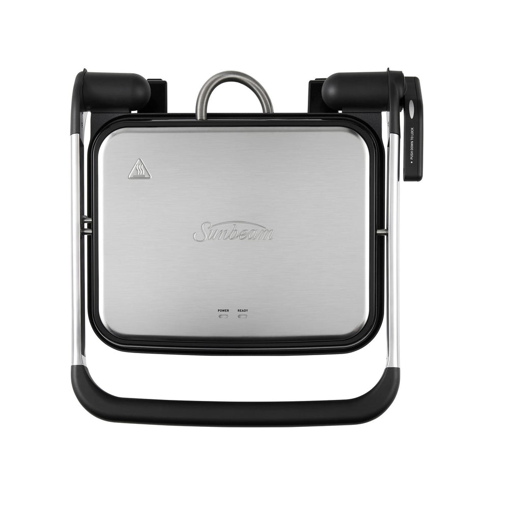 Sunbeam Cafe Style 4 Slice Sandwich Press & Grill JB HiFi