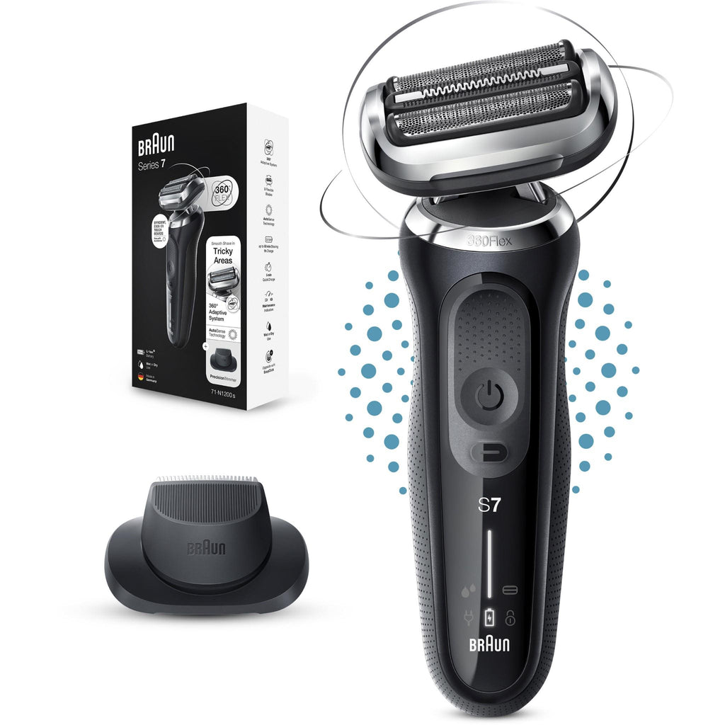 Braun Series 7 Wet & Dry Shaver with Precision Trimmer Head JB HiFi