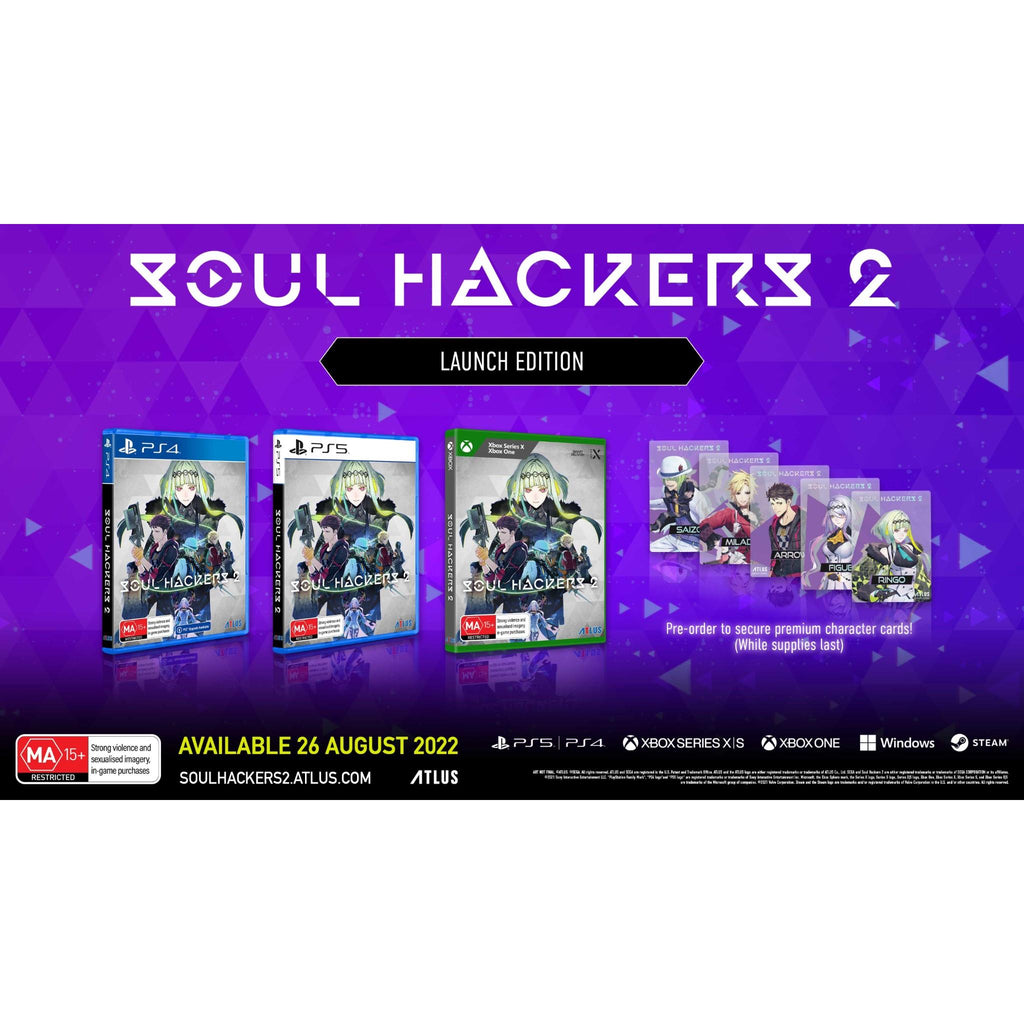 Soul Hackers 2 Opening Movie Published - Noisy Pixel