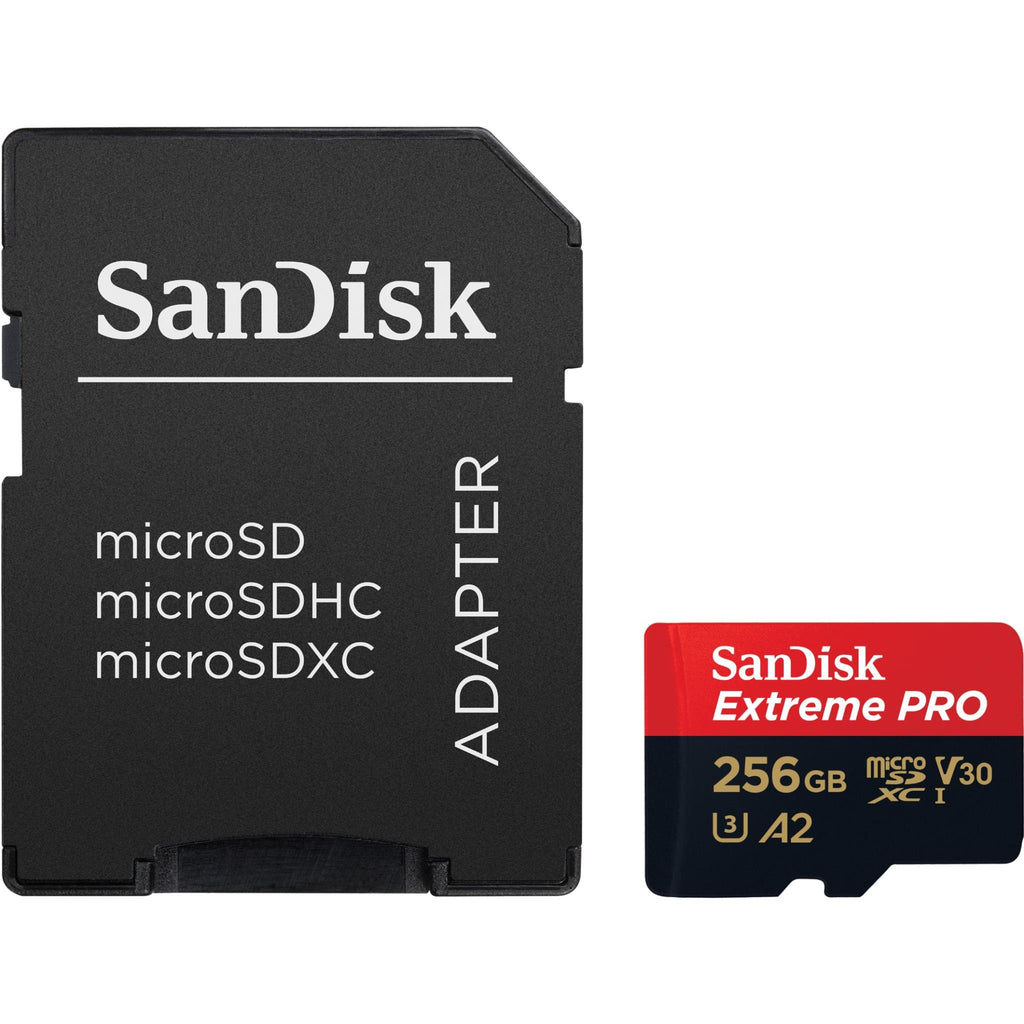 SanDisk Extreme PRO microSDXC 256GB 200MB/s Memory Card [2022] - JB Hi-Fi