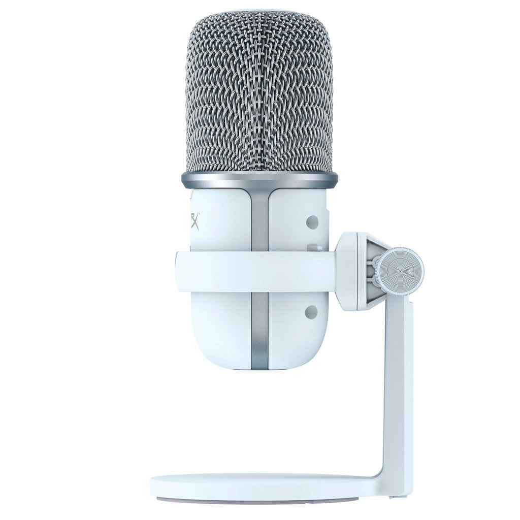 HyperX Solocast USB Condenser Gaming Microphone (White) JB HiFi