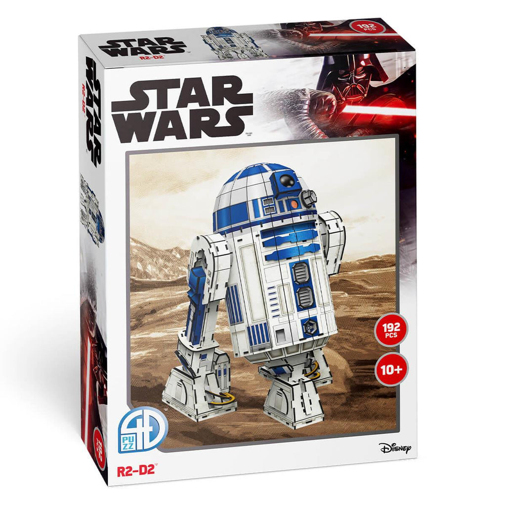Star Wars R2D2 192pc 3D Paper Model Kit JB HiFi