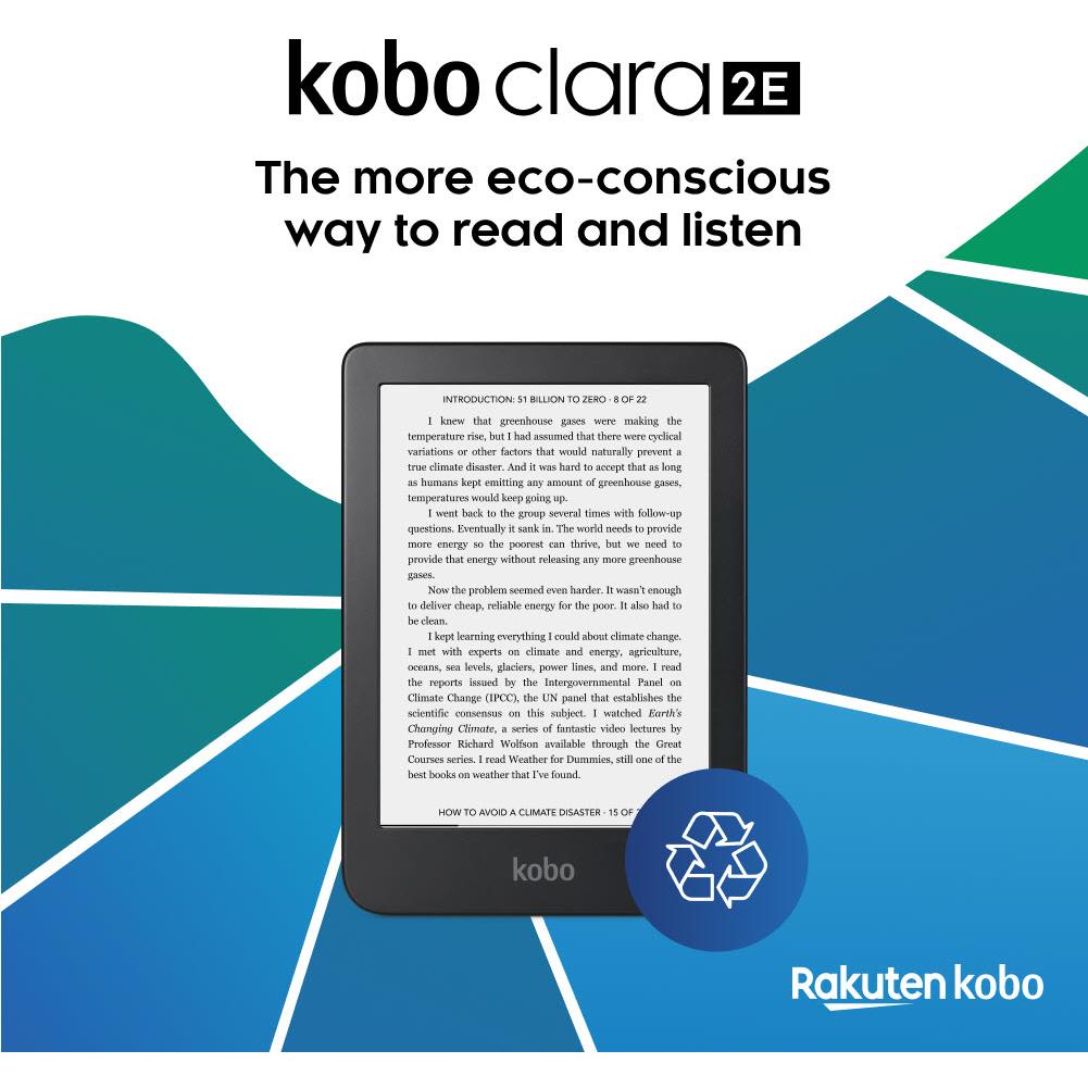 Kobo Clara 2E 6 eReader - JB Hi-Fi