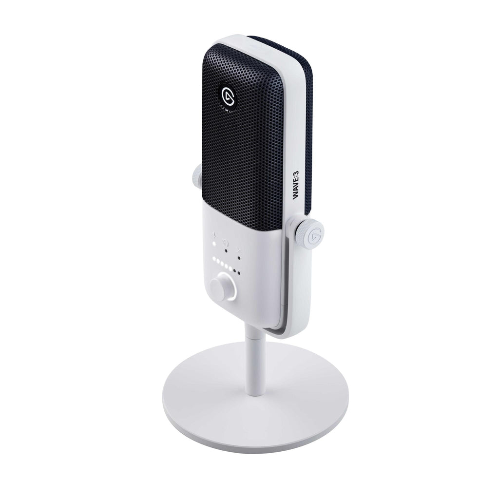 Elgato Wave 3 Premium USB Condenser Microphone (White) JB HiFi